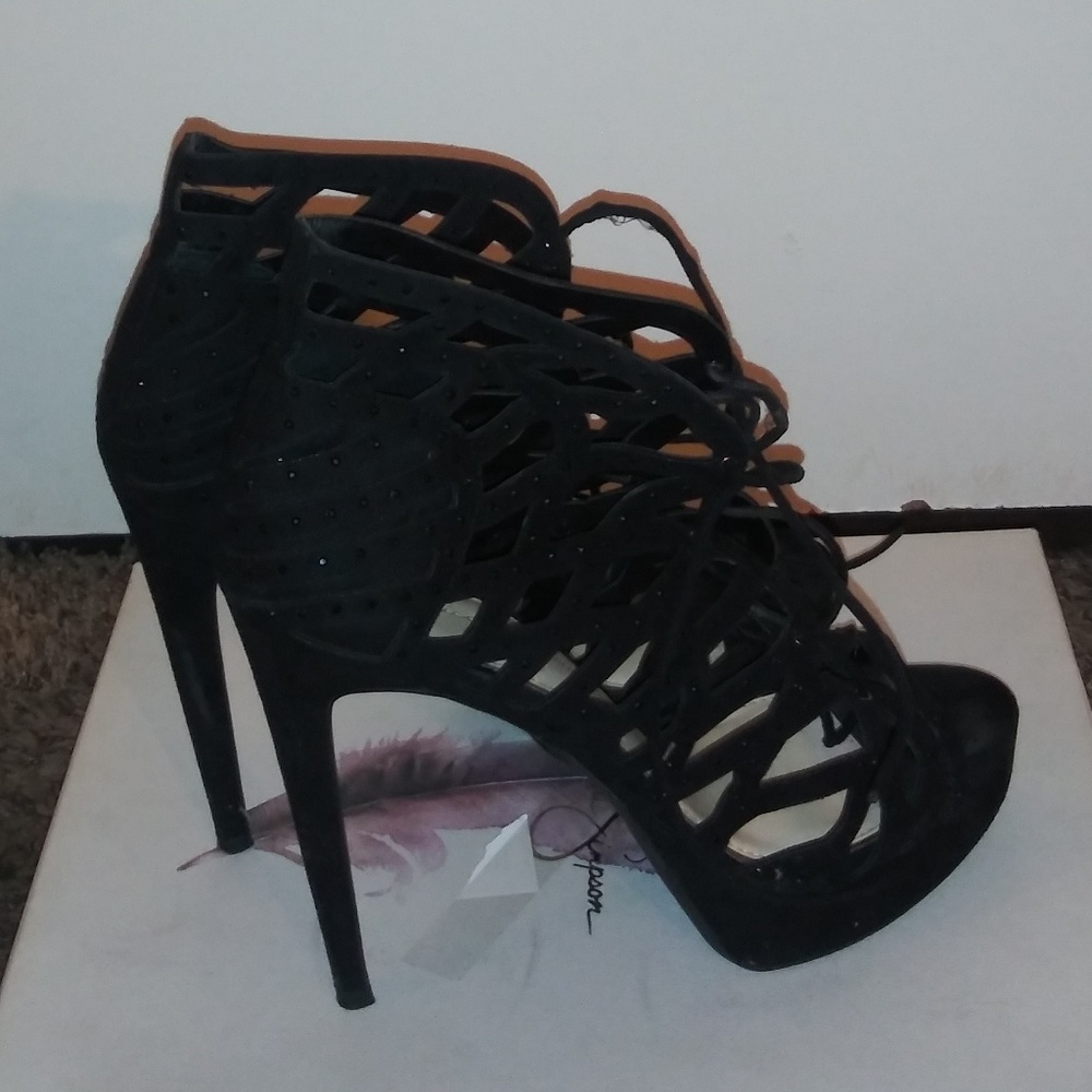 Black heels